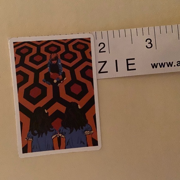 THE SHINING Sticker Pack of 2 Evil Twins + Here’s Johnny NEW Rare Collection - Picture 14 of 14